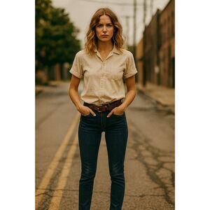 Imogene & Willie Blue Jesse Skinny Cotton Jeans   Women's Size 26